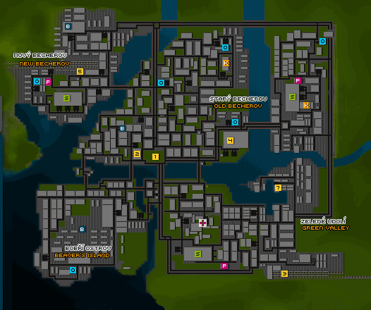 city map